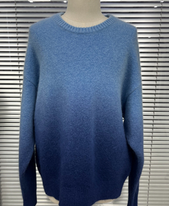 Pullover tintura da uomo rotondo da uomo