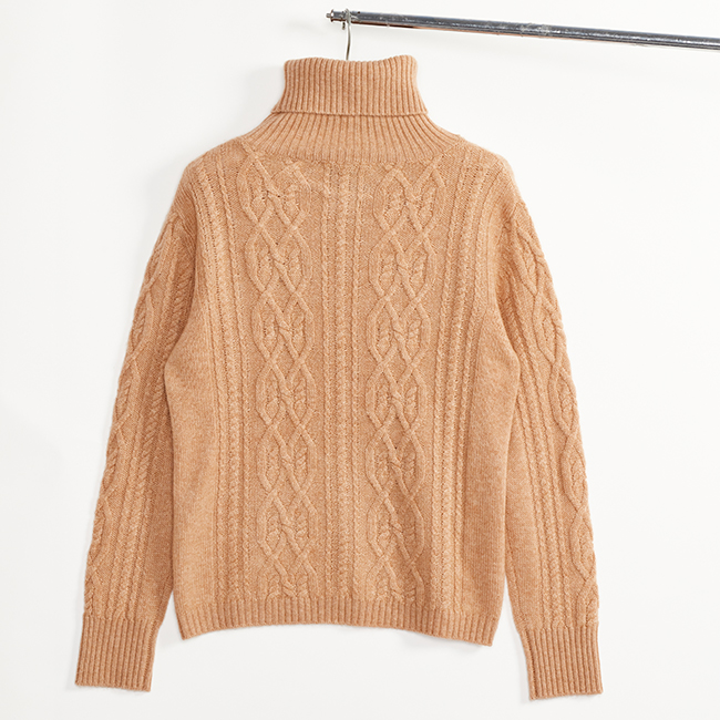 Set coordinato maglione e gonna lavorati a trecce premium | OEM calibro 7