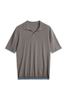 POLO . UOMO SCOLLO A V IN PURO COTONE GAUGE 16
