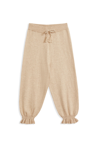 Pantaloni lunghi per bambini beige 