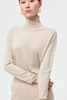 Pullover a maniche lunghe in cashmere da donna