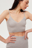 Bralette in maglia di cashmere senza cuciture OEM | Fabbrica di abbigliamento da casa di lusso