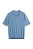 POLO . UOMO SCOLLO A V IN PURO COTONE GAUGE 16