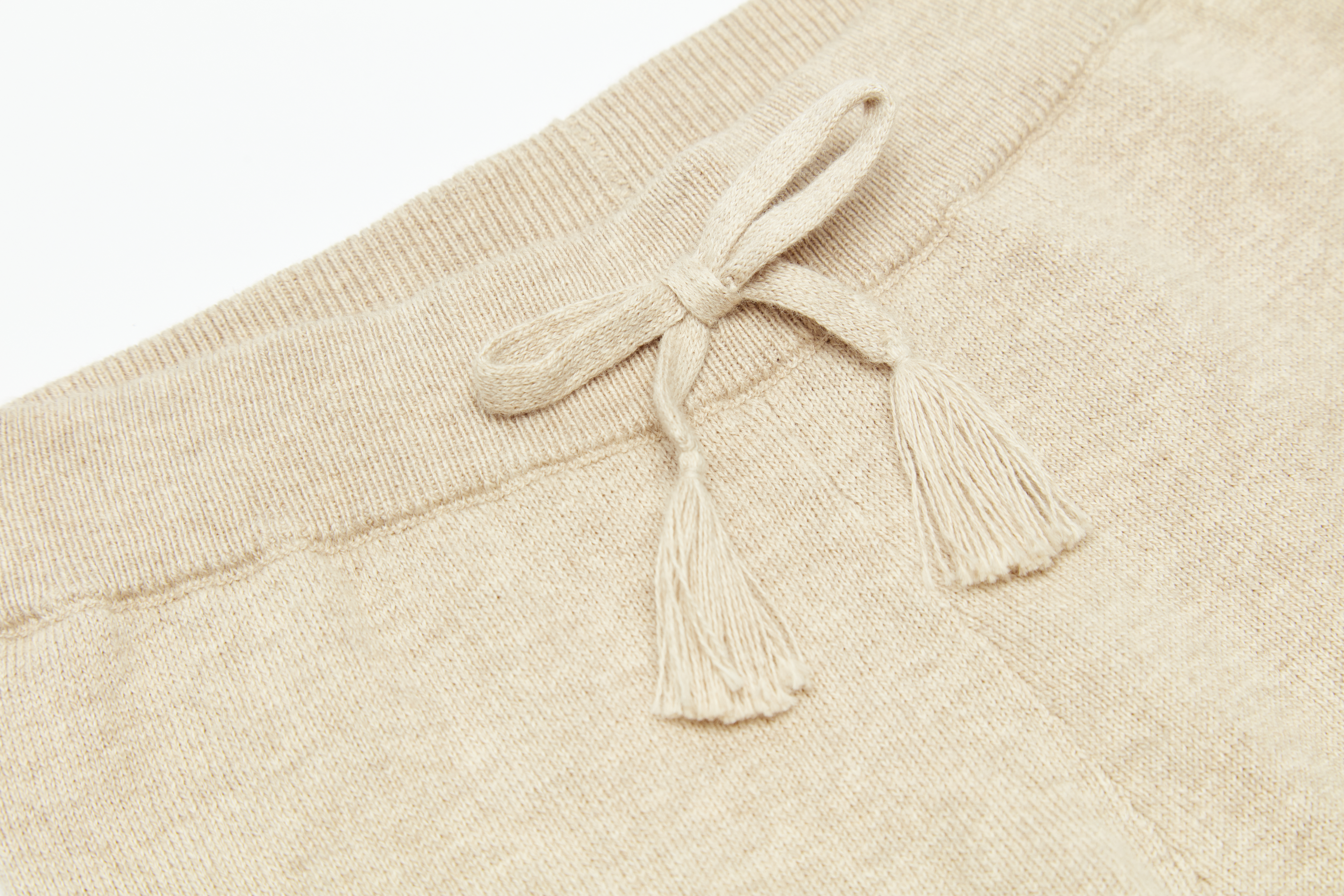 Pantaloni lunghi per bambini beige 