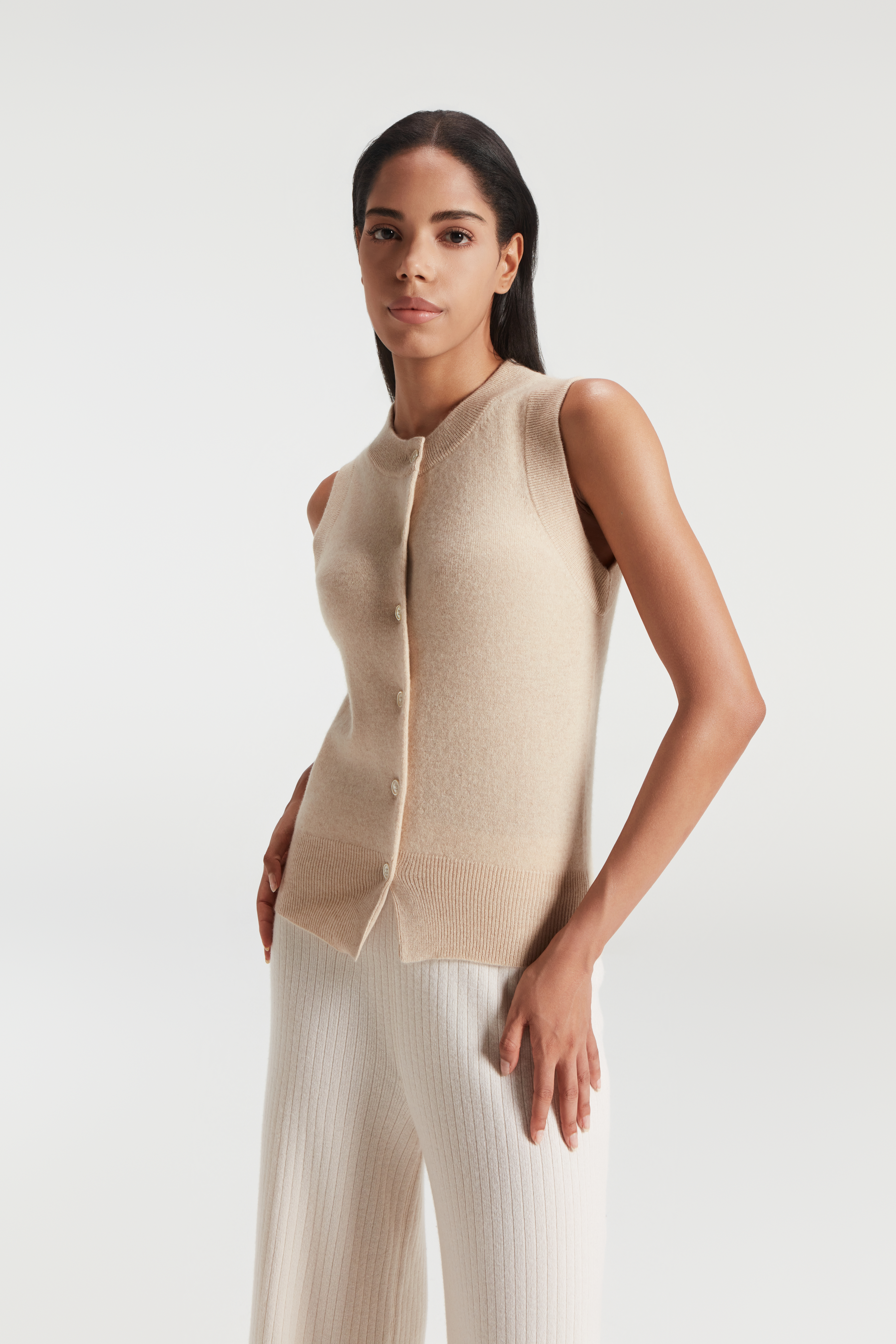 Cashmere Buttigan da donna Pure Cashmere 