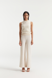 Pullover White White White Pure Cashmere Tank