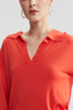 Maglione a maniche lunghe arancioni