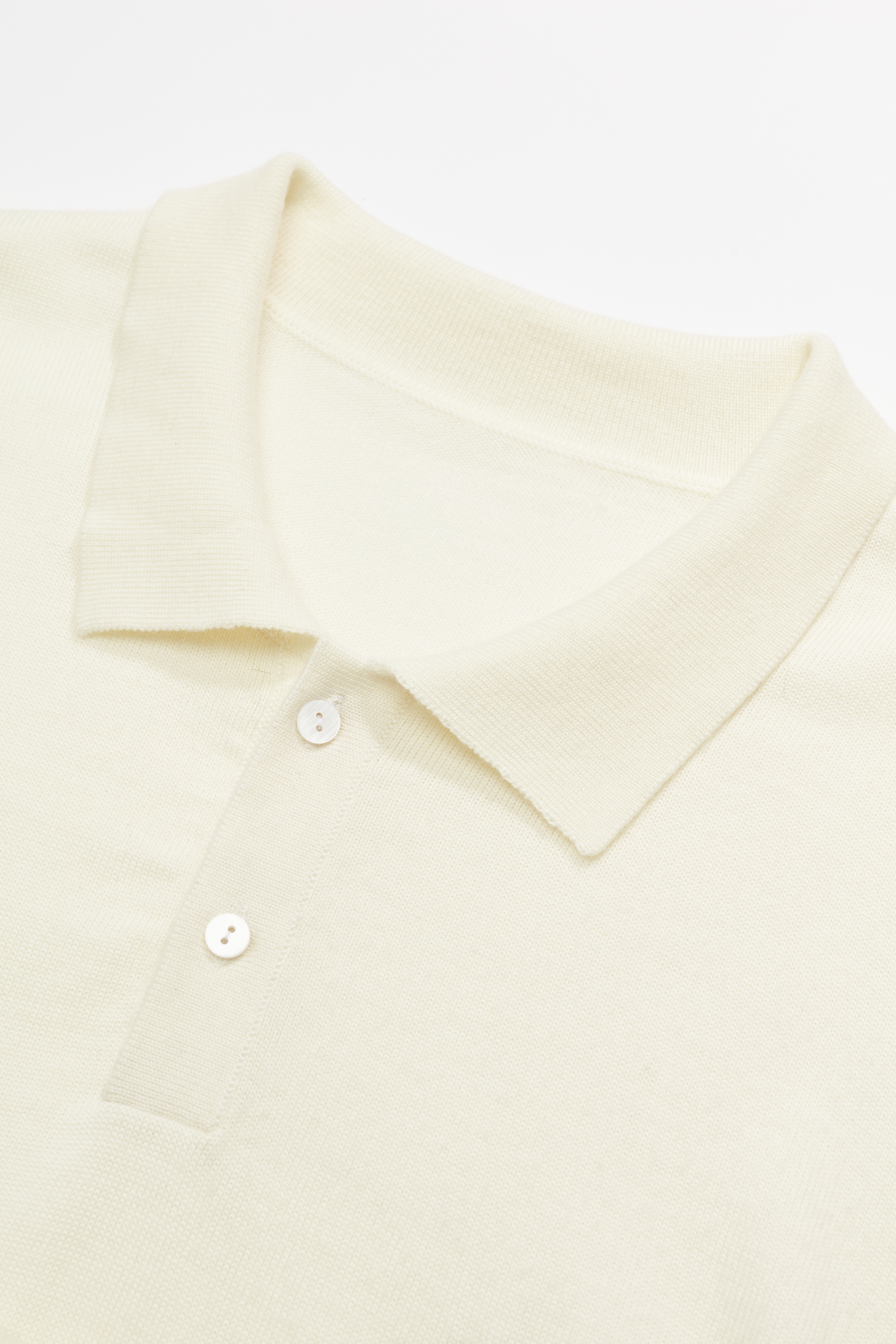 Magion da maglia da uomo a maniche lunghe bianche 