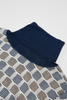 Turtleneck Jumper con modello a blocchi