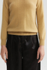 Maglione a maniche lunghe giallo chiaro 