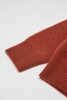 Maglione di bricch dell'equipaggio rosso