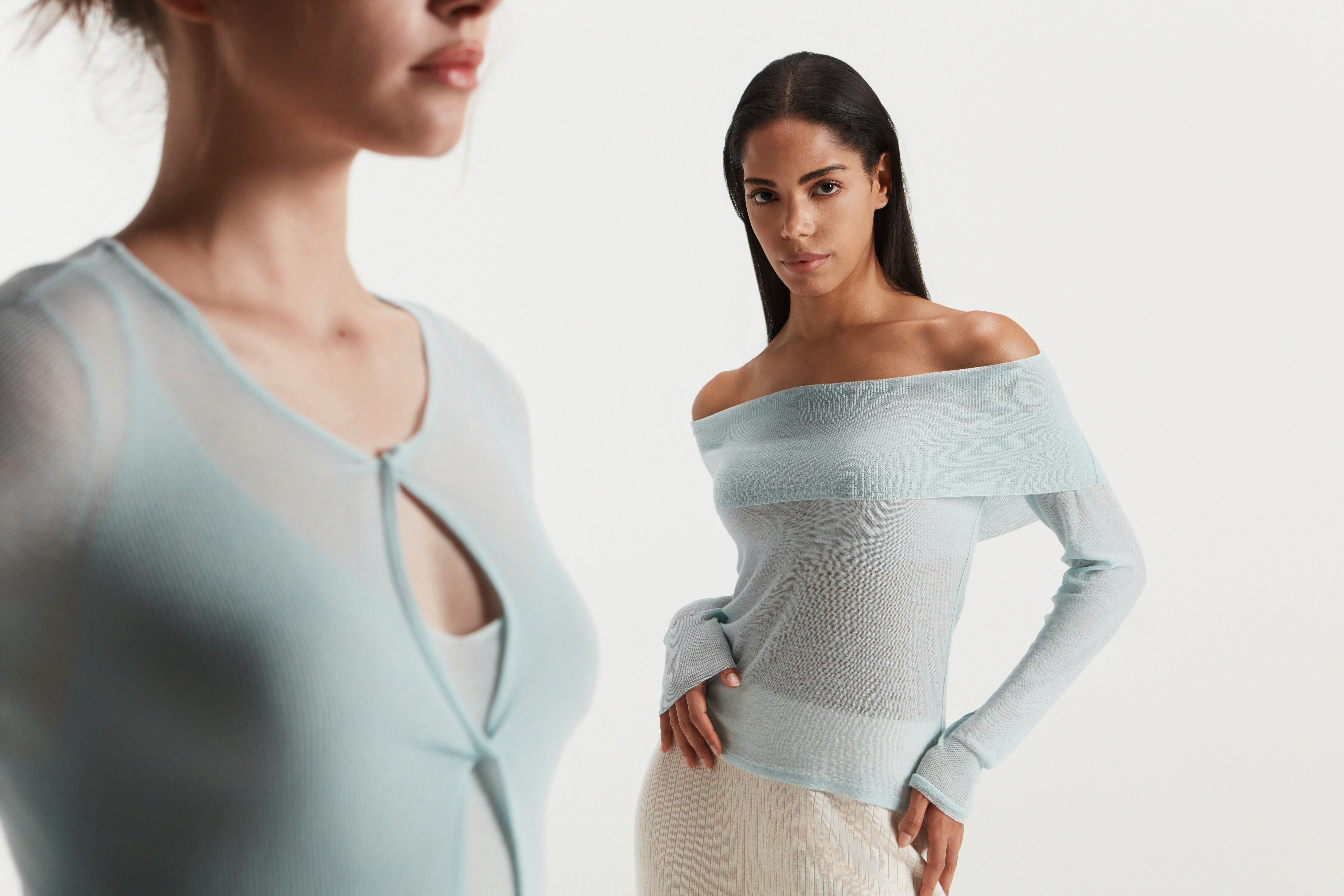 Maglione di lana d'aria delle donne