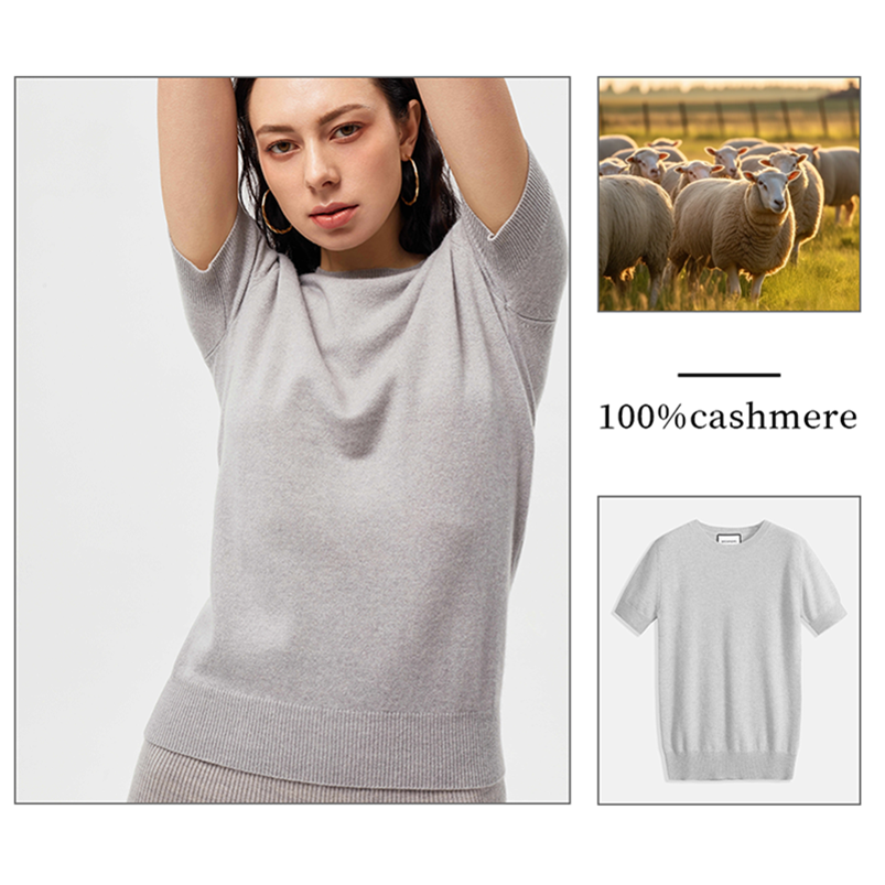 Maglione in cashmere traspirante OEM | Fabbrica di maglieria funzionale