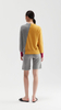 Cardigan in puro cashmere con scollo a V color block personalizzato | Produttore di maglieria da donna OEM