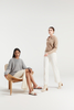 Lussuosa felpa con cappuccio a maglia al 100% in cashmere per il massimo comfort