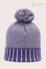 Berretto in puro cashmere a righe premium | OEM di accessori in maglia