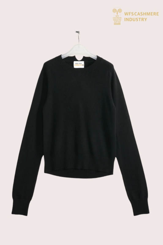 Pullover in cashmere pettinato premium (3/101 Nm) | OEM a maglia fine