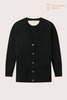 Cardigan da uomo premium in puro cashmere 12GG con bottoni in conchiglia | OEM di maglieria personalizzata