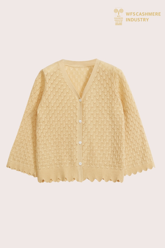 Cardigan in seta e nylon di cotone premium per bambini | OEM di abbigliamento per bambini di lusso durevole
