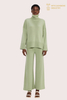 Dolcevita oversize in cashmere spazzolato 12GG | OEM di maglieria di lusso