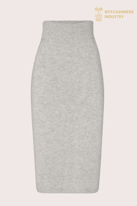 Gonna elegante in maglia di puro cashmere | Produttore OEM di pantaloni da donna premium