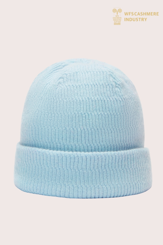 Berretto in cashmere a costine tinta unita premium | OEM degli accessori principali