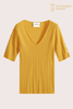 Pullover estivo premium in cashmere con scollo a V | OEM in maglia leggera
