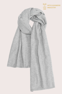 Sciarpa premium ecologica in cashmere riciclato (60/40) | Fabbrica OEM sostenibile