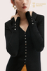Cardigan RWS Premium in lana e cashmere con scollo a V | Maglieria OEM sostenibile