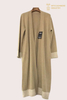 Cardigan lungo premium da donna in lana e cashmere 7GG | Produttore di maglieria OEM