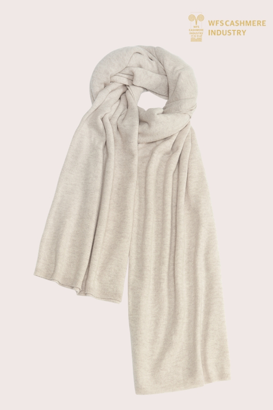 Sciarpa di lusso in lana e cashmere 12GG per tutti i giorni (70/30) | Accessori OEM personalizzati