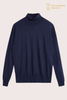 Pullover a collo alto in lana merino premium da uomo | OEM di maglieria