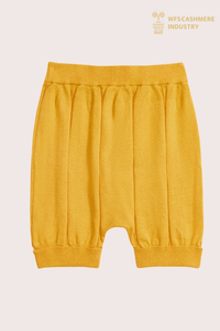 Pantaloni premium in maglia di cotone e cashmere per bambini | Fabbrica OEM primavera/estate