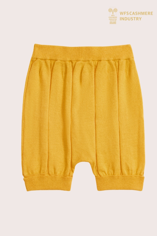Pantaloni premium in maglia di cotone e cashmere per bambini | Fabbrica OEM primavera/estate