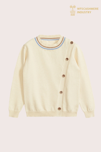 Maglione pullover in cashmere di cotone premium da ragazzo | Produttore OEM di maglieria per bambini durevole