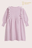Abito in cashmere di cotone rosa premium per bambini | Produttore OEM di maglieria per ragazza di lusso