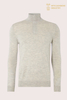 Maglione a collo alto in lana merino ultrafine 16GG premium da uomo | OEM di maglieria di lusso
