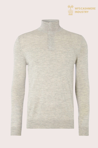 Maglione a collo alto in lana merino ultrafine 16GG premium da uomo | OEM di maglieria di lusso