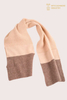 Sciarpa a coste in puro cashmere premium per bambini | Fabbrica di accessori invernali per bambini OEM